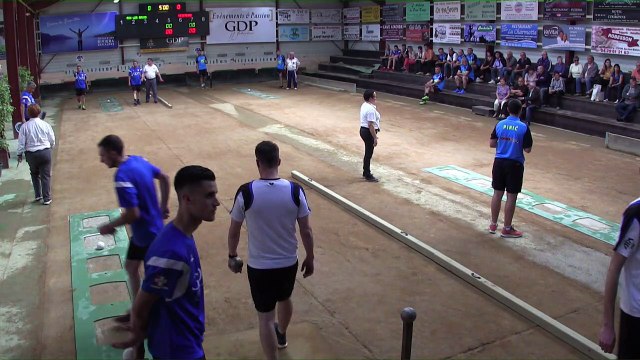 Premier tour, tir rapide en double, Aix-les-Bains contre Sokol Split, tour préliminaire retour, 29ème Coupe d'Europe des Clubs, Aix-les-Bains 2018