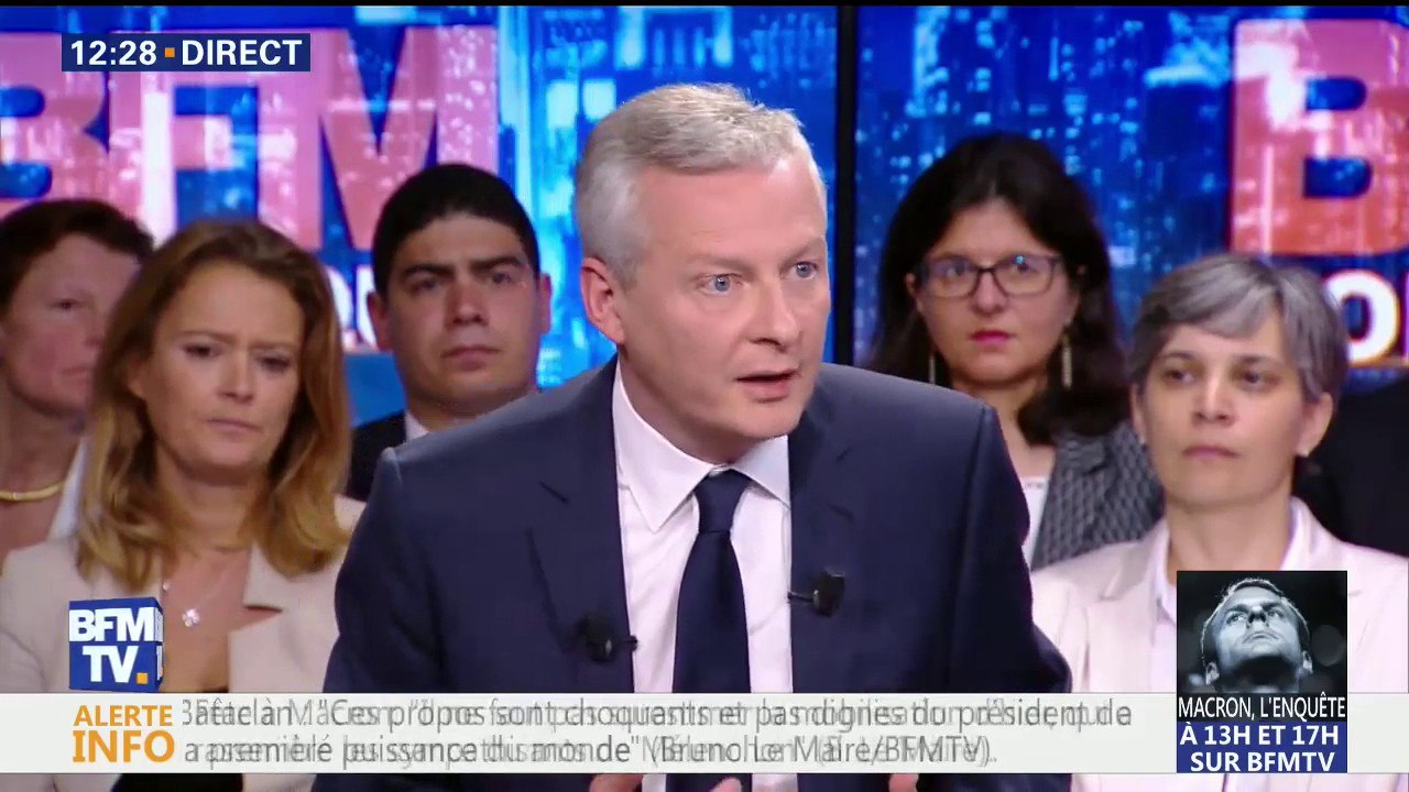 Air France: Bruno Le Maire épingle les pilotes qui demandent des salaires "aussi élevés"
