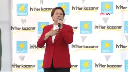 Mersin-İyi Parti Lideri Akşener Mersin'de Konuştu-2