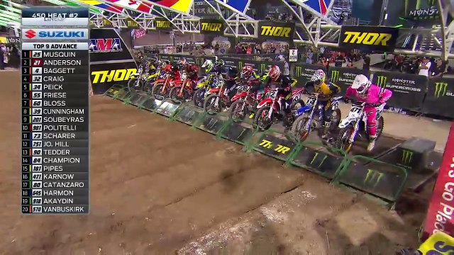 Monster Energy Supercross 2018 - Las Vegas - 450 Heat 2