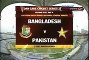 Bangladesh V Pakistan, 2nd Test, Mirpur, 4th Day Clip1-5-19
