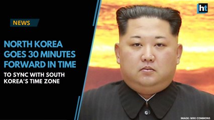 North Korea goes 30 minutes forward in time