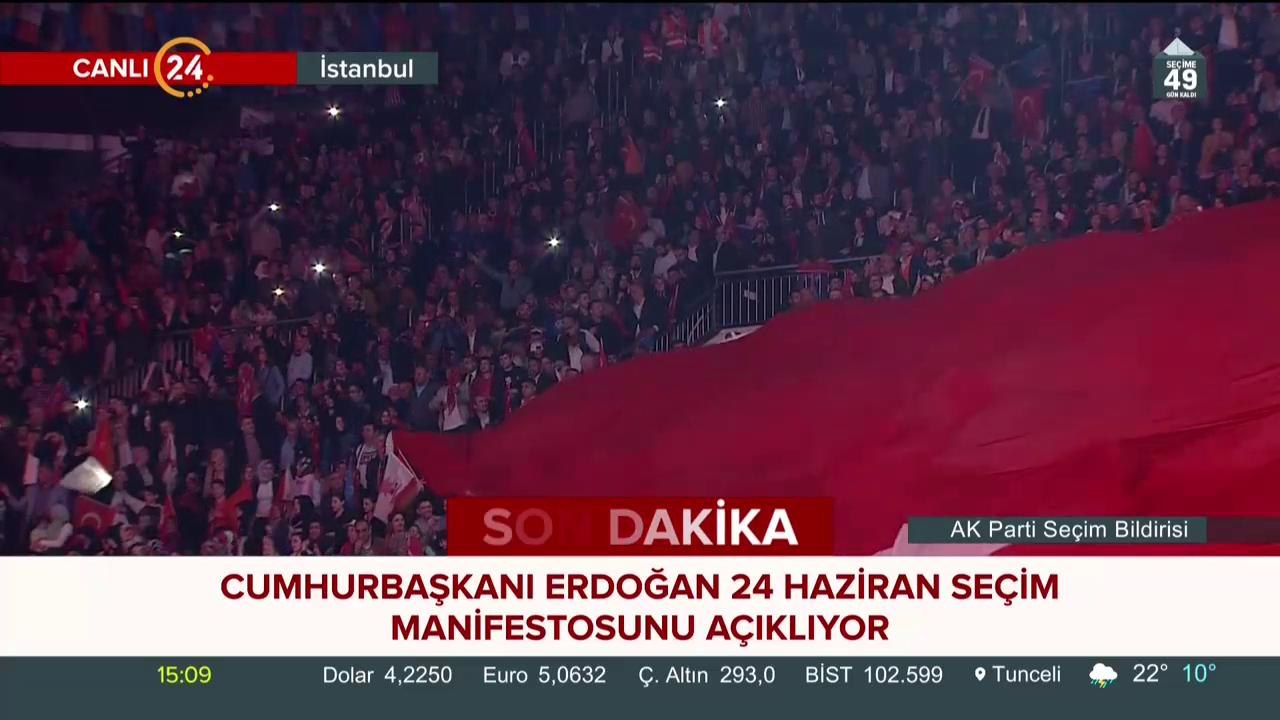 AK Parti İstanbul İl Kongresi gerçekleşiyor