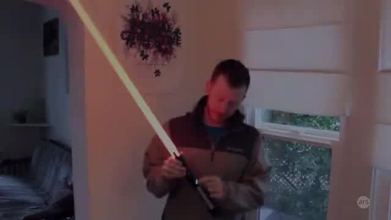 Testing a $400+ lightsaber