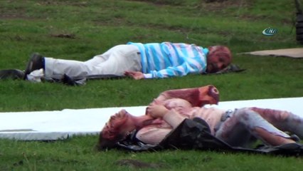 Bolu’da, UMKE tatbikatı gerçeği aratmadı