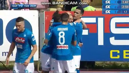 Dries Mertens Goal HD - Napoli 1-0 Torino 06.05.2018