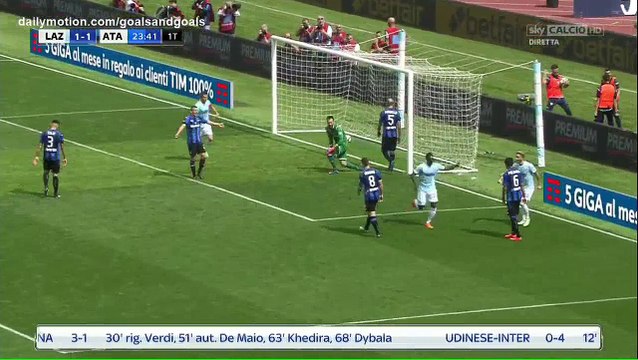 Felipe Caicedo Goal HD - Lazio 1 - 1 Atalanta - 06.05.2018 (Full Replay)