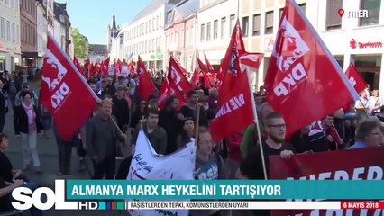 ALMANYA MARX HEYKELİNİ TARTIŞIYOR