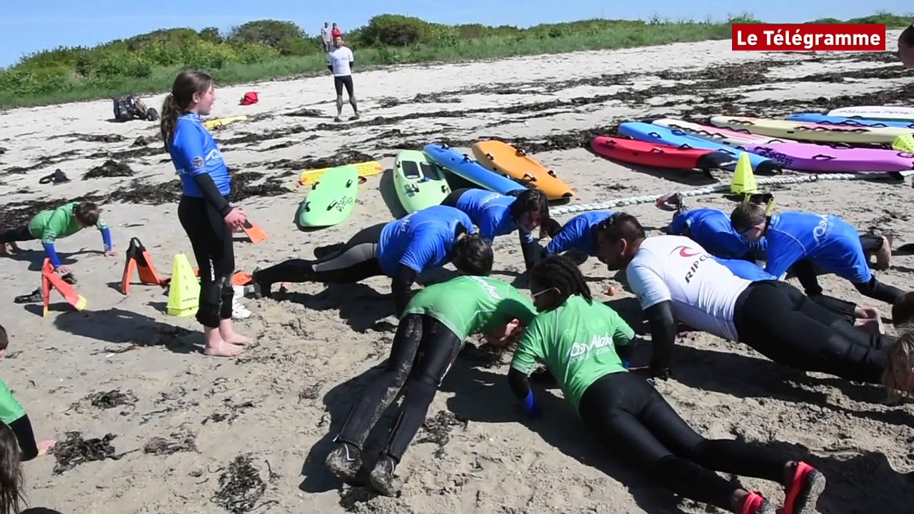 Secourisme. Petits, mais déjà prêts à vous sortir la tête de l'eau