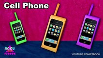 How to make a Paper Cell Phone Tutorial - Kids Funn Time Paper Toys