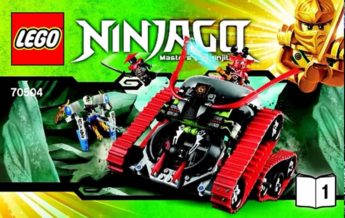 Lego Ninjago Garmatron instruction manual, Lego 70504