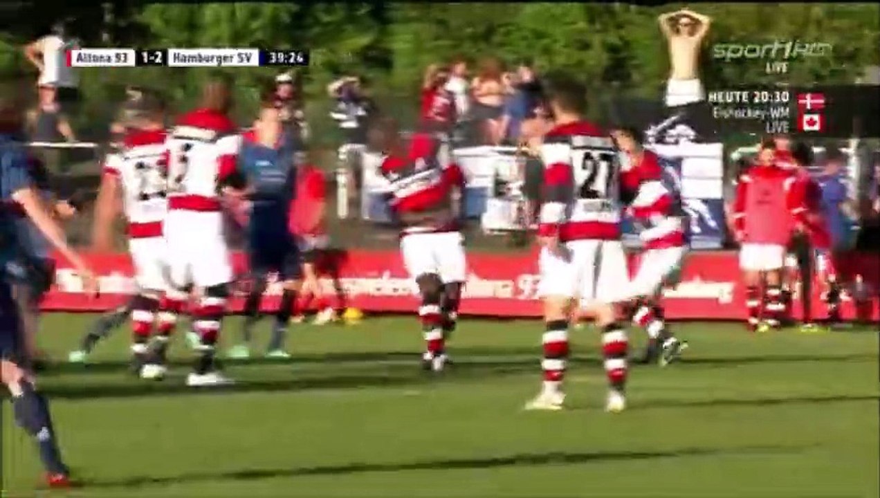 1-2 Goal Germany  Regionalliga Nord - 07.05.2018 Altona 93 1-2 Hamburger SV II