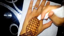 Eid Henna Design - Simple Latest Arabic Mehendi - How to apply henna mehndi tatto on hand