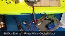 Proboat Miss Geico 24 Brushless Upgrade,1st Runs & Flip