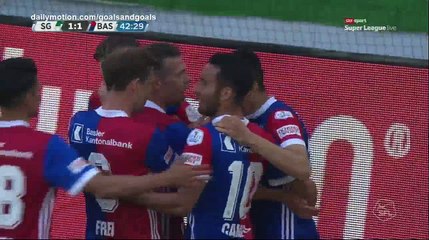 Mohamed Elyounoussi Goal HD - St. Gallen 1 - 1 Basel - 06.05.2018 (Full Replay)