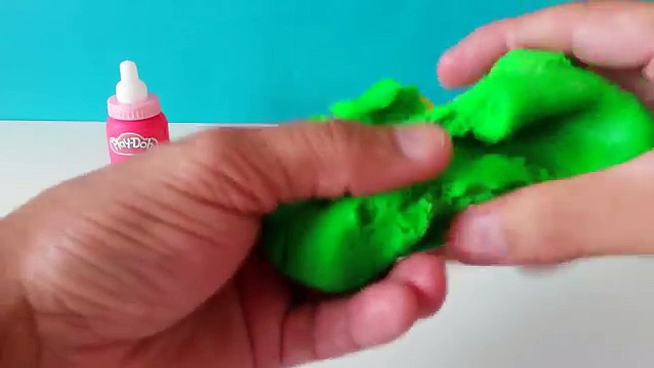 Massinha de Modelar Mamadeira Play Doh Baby Col...