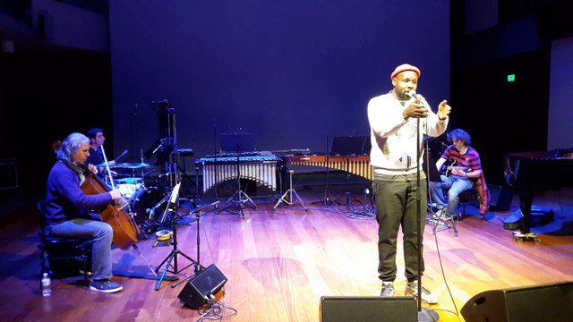 Le rappeur Pitcho rencontre l'ensemble Musiques Nouvelles (Répétition)