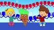 Cinco Macaquinhos (Five Little Monkeys) + 15 Minutos musica infantil educativa com Os Amiguinhos