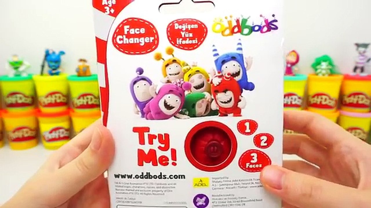 Oddbods Newt Dev Sürpriz Yumurta Oyun Hamuru ; Moshi Monsters Harika Kanatlar Koyun Shaun