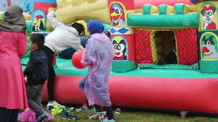 Sığınmacı çocuklar uçurtma şenliğinde buluştu - İSTANBUL