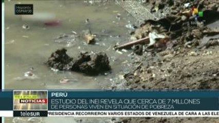Perú: INEI revela que cerca de 7 millones de personas viven en pobreza