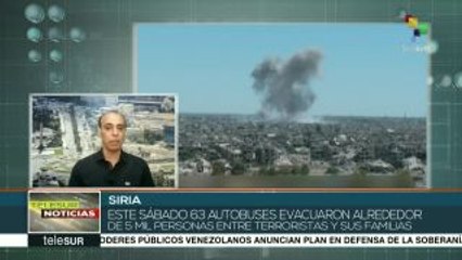Ejército sirio implementa operativo antiterrorista al sur de Damasco