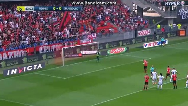 Résumé Rennes - Strasbourg / But Bourigeaud 1 - 0