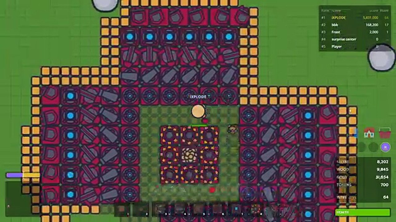 ZOMBS.IO NEW MELEE SPIKE TOWER!! // Destroying Enemy Bases (Zombs.io Update)