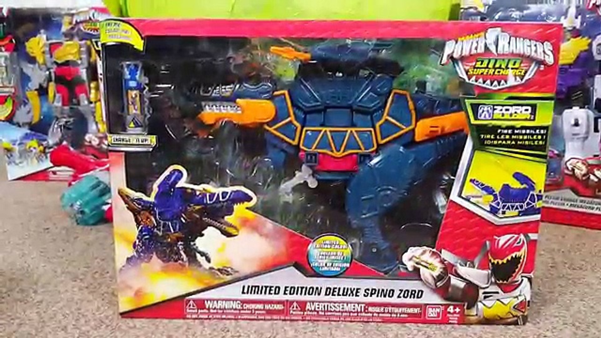Giant Power Rangers Megazord Toys Surprise Egg opening and review for kids  - video Dailymotion