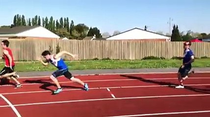 Un beau passage de relais sur 4 fois 100