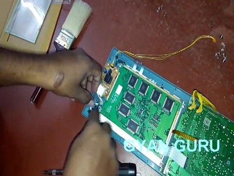 how to change LCD touch screen ir 2230 canon copier machine