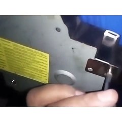 Cleaning of laser unit IR 3300