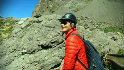 Pancho se emocionó al ver un cóndor andino