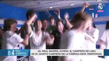 El Juvenil B del Real Madrid entrenado por Álvaro Benito, campeón de Liga