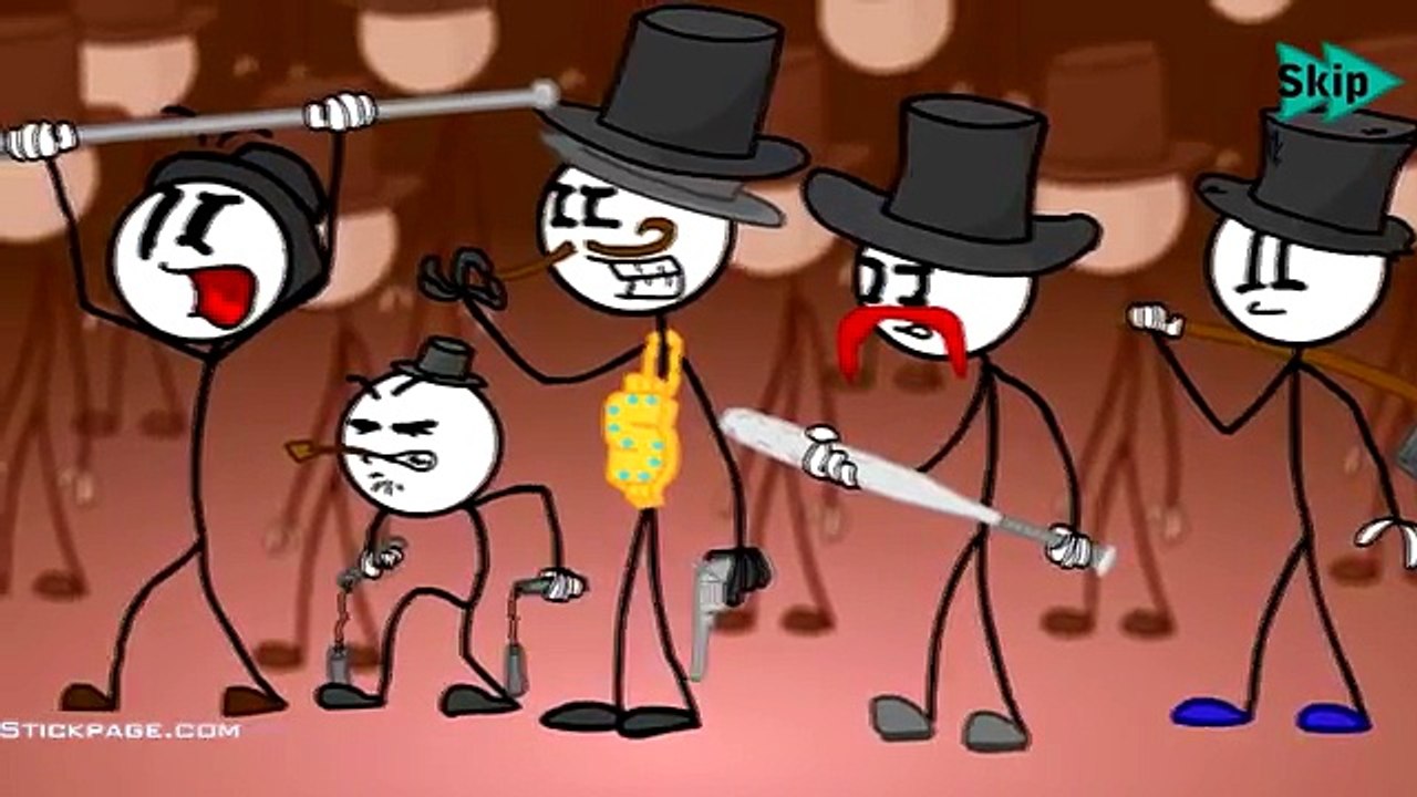 Мультик ИГРА для детей - ВОРИШКА Стикмен на ДИРИЖАБЛЕ