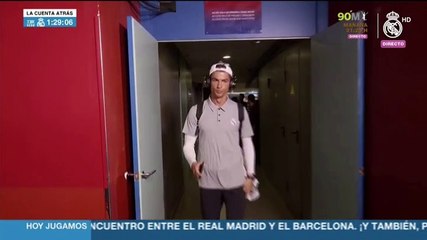 El Real Madrid llega al Camp Nou para El Clásico