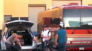 WWE Fighter Roman Reigns Leving Rio Ranco In His Car