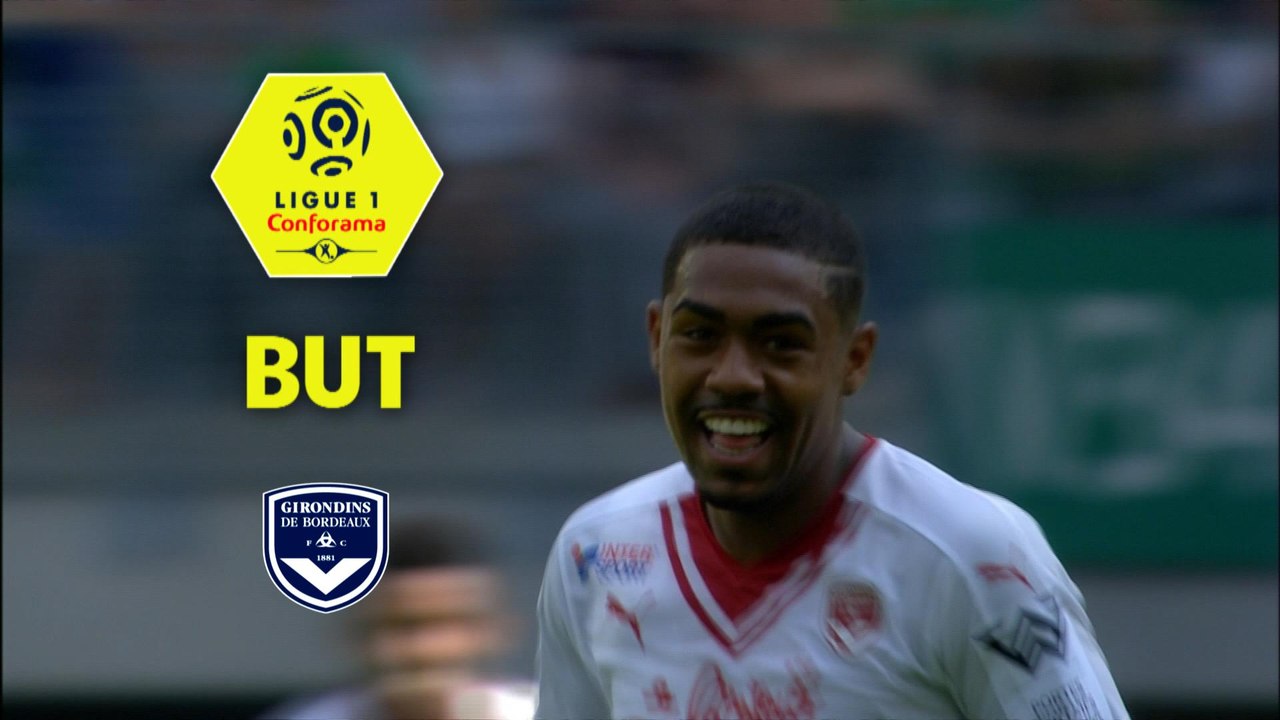 But MALCOM (90ème +4) / AS Saint-Etienne - Girondins de Bordeaux - (1-3) - (ASSE-GdB) / 2017-18