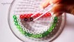 SANDÍAS 3D KAWAII de hama beads (perler beads) | Watermelons