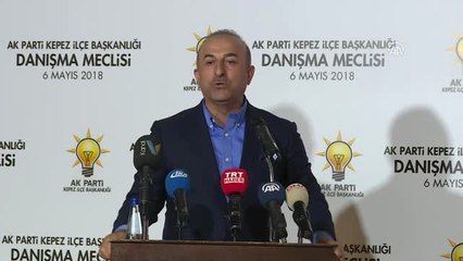 Dışişleri Bakanı Çavuşoğlu: "Türkiye'deki Mazlumların Değil Dünyadaki Mazlumların Umudu Olduk"