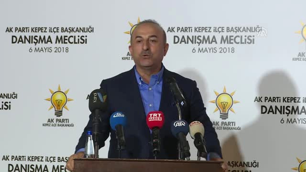 Dışişleri Bakanı Çavuşoğlu: "Türkiye'deki Mazlumların Değil Dünyadaki Mazlumların Umudu Olduk"