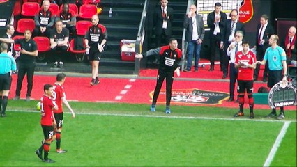06/05/18 : SRFC-RCSA : changement Danzé / Gourcuff (56')