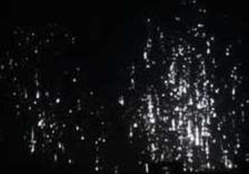 Incendiary Munitions Again Rain Down on Hama Town at Night