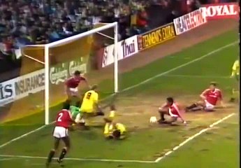 Norwich City - Manchester United 20-01-1990 Division One