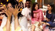 Sonam Kapoor wedding: Jhanvi Kapoor,Khushi Kapoor sport mehndi | FilmiBeat