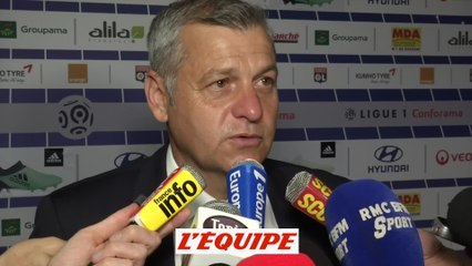 Genesio «Le plus important c'est la solidarité» - Foot - L1 - OL