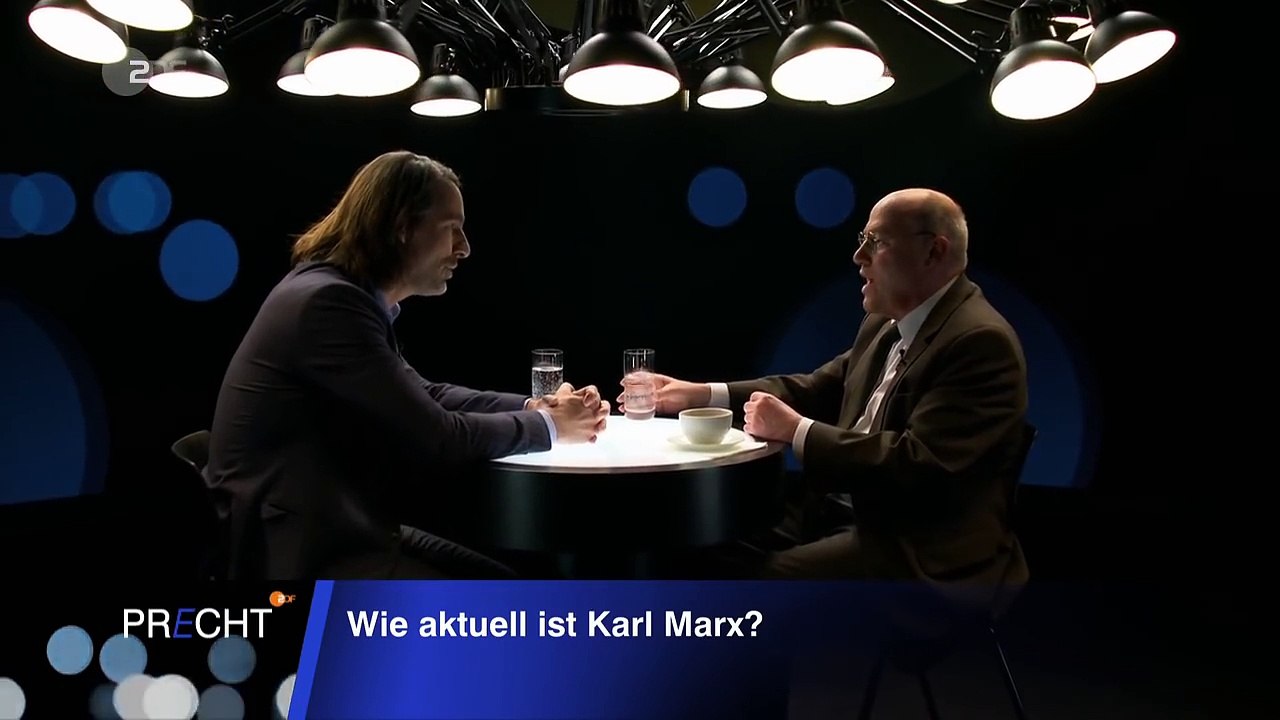 Richard David Precht im Gespräch mit Gregor Gysi | Wie aktuell ist Karl Marx? 06.05.2018
