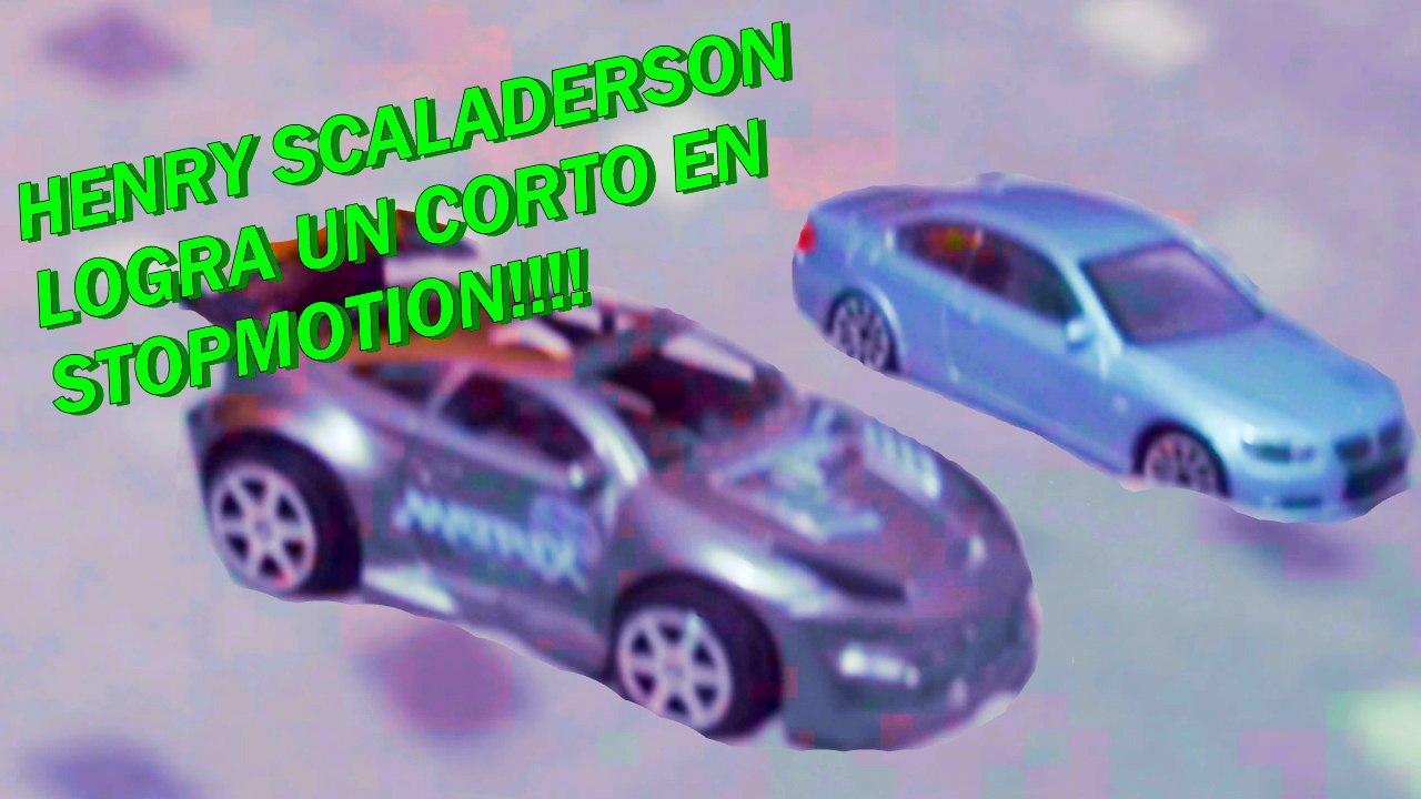 Henry Scaladerson logra un corto de Stopmotion