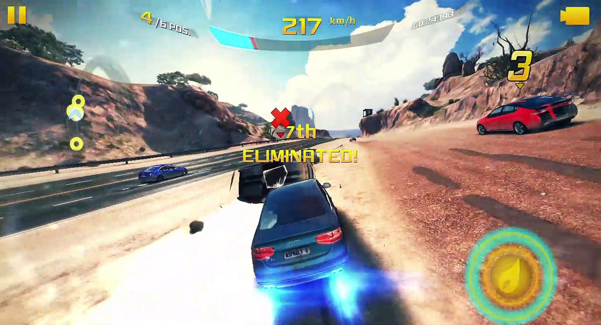 Asphalt 8: Barrel Roll x5 