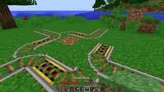 ✔ Minecraft: How to make a Railway Intersection